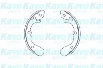 KAVO PARTS kbs4407 -  Комплект тормозных колодок